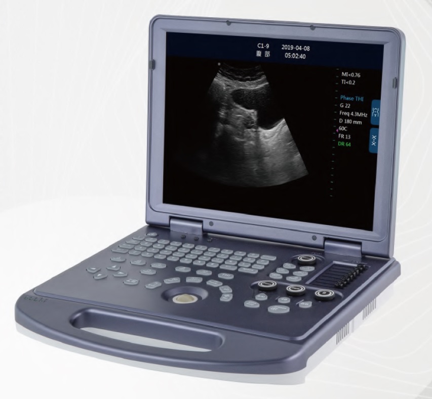 PC Platformlu B/W Laptop Type Ultrasound