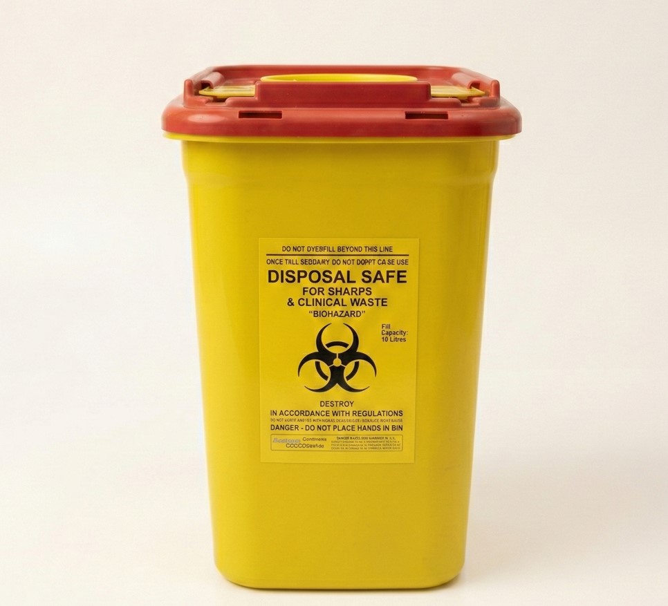 10 Litre Tıbbi Atık Kutusu